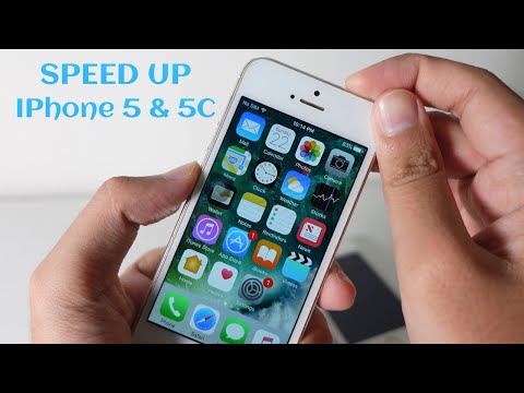 Speed up iPhone 5/5C in 2022