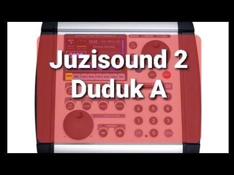 Juzisound total solo sampler 2  Duduk A