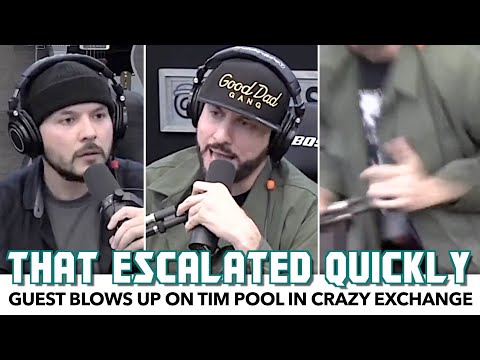 Rapper BLOWS UP On Tim Pool In Crazy Exchange