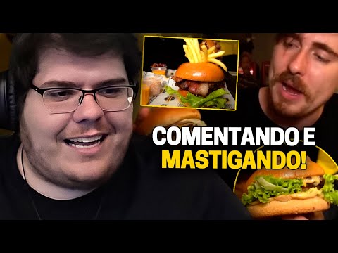 CASIMIRO REAGE: GABA NA HAMBURGUERIA DO CARLINHOS MAIA |Cortes do Casimito