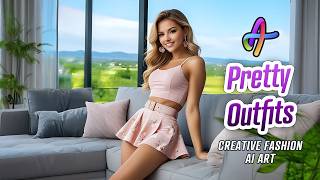 Elegant Housewife Outfit | AI Fashion Creative