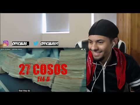 MELODIES ARE BRAZY! *UK REACTION* ELE D - 27 Cosos 🧱 (OFFICIAL VIDEO)