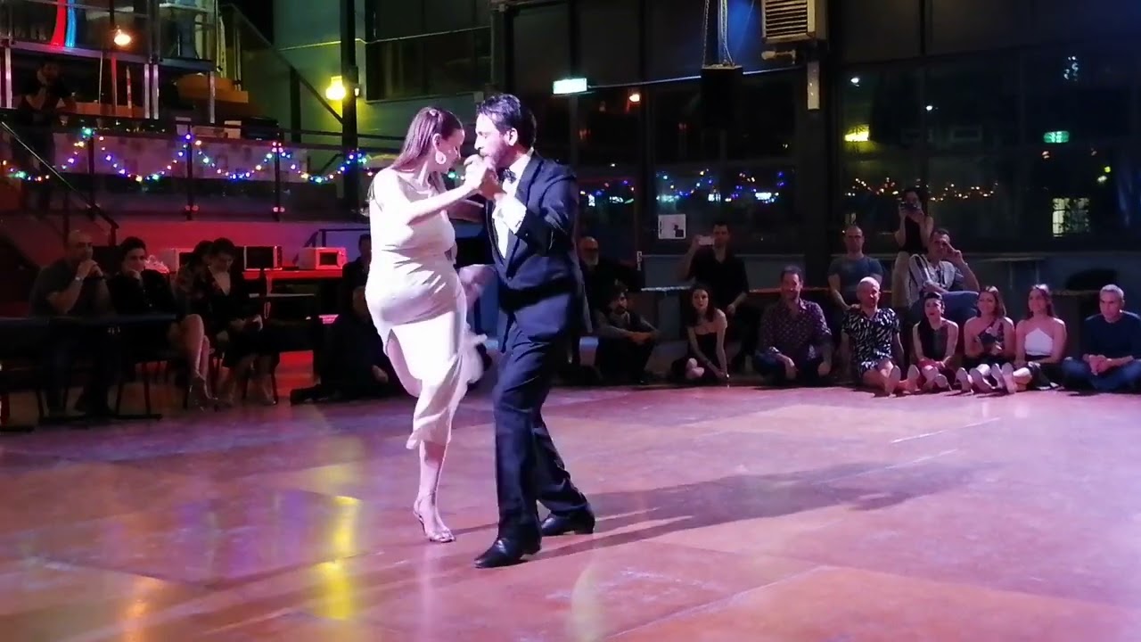 Demetrio Scafaria e Maude Andrey in "Yapeyu" alla milonga "Il Fortino", Torino, Italy, 2023-02-12