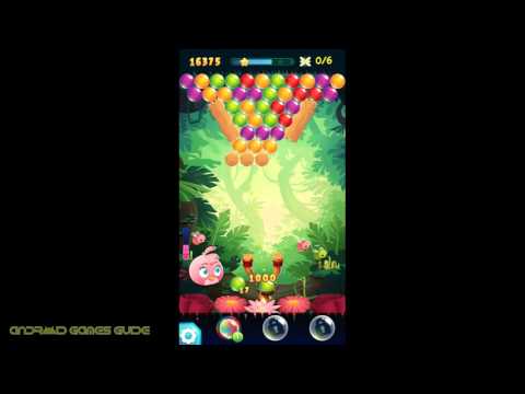 Angry Birds POP Bubble Shooter: Level 13: Walkthrough (3 STARS) HD