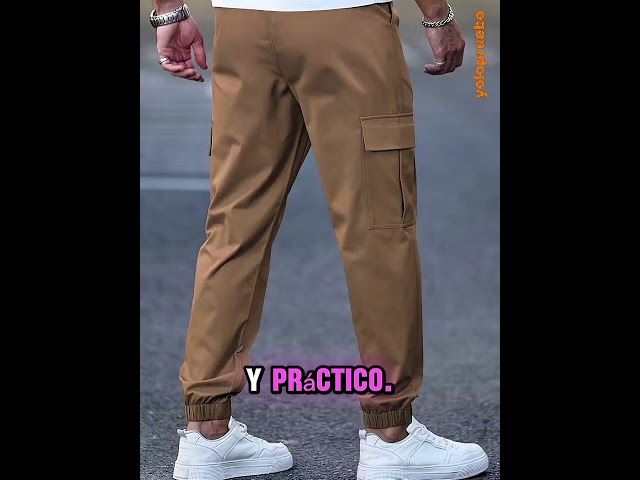 Vídeo relacionado con Toocool Pantalones para Hombre, Cargo de Algodón con Bolsillos Laterales, Pantalon de Trabajo G6538 [36/TG 46,G6601 Beige de Verano]