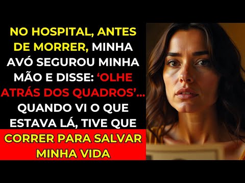 As últimas palavras da minha avó foram: “Olhe atrás dos quadros”. Eu olhei. Então corri…