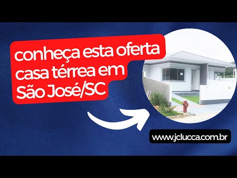 Casa térrea em São José/SC