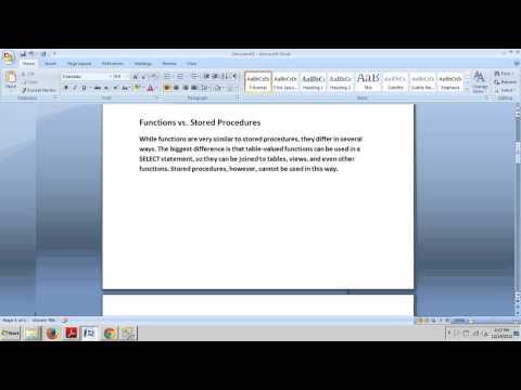 Sql Server Tutorial 57 Understanding User Defined Functions