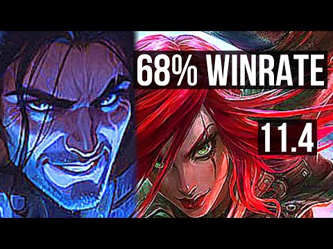 SYLAS vs KATARINA (MID) | 68% winrate, 4/3/16 | BR Diamond | v11.4