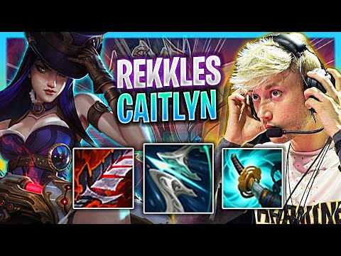 REKKLES IS SO CLEAN WITH CAITLYN! FNC Rekkles Plays Caitlyn ADC vs Varus!  Season 2023