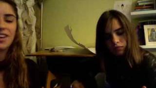 me and tina- kicking the heart out