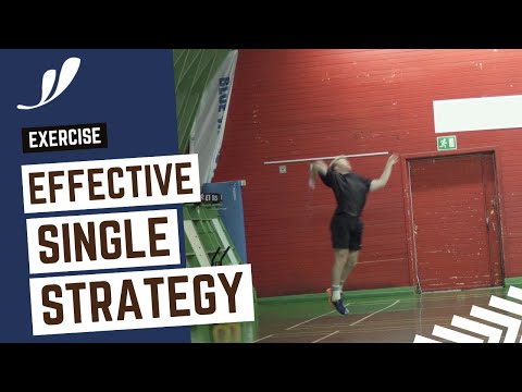 EFFECTIVE badminton SINGLE STRATEGY exercise - Changing the pace | Basic Feather