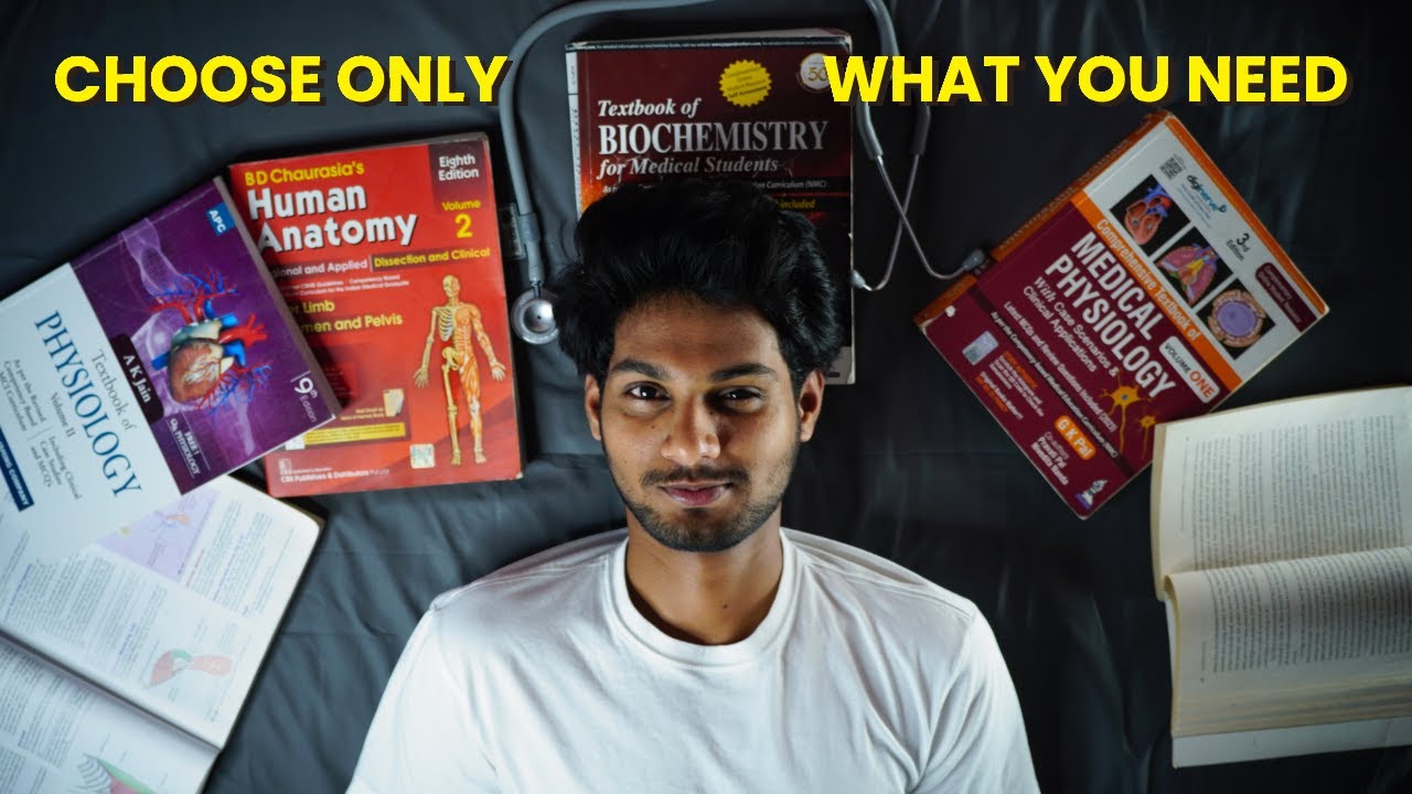What Books you really need to Buy for MBBS 1st year? (unfiltered advice)