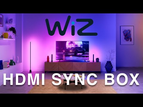 WiZ HDMI Sync Box | Hands-On | Cheaper than Philips Hue!