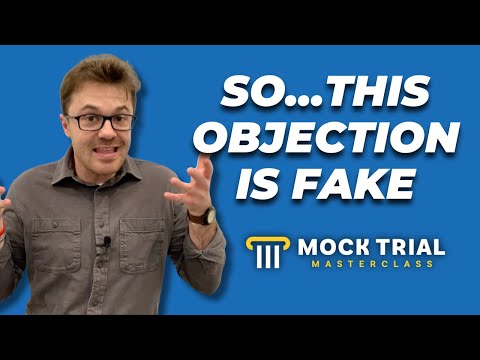 The Fake Objection You Should Stop Making in Mock Trial