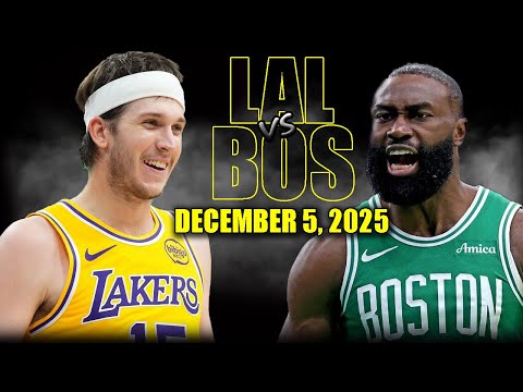 Los Angeles Lakers vs Boston Celtics Full Game Highlights – December 5, 2025 | NBA Season