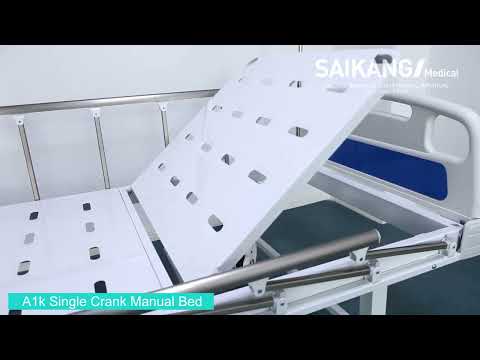 Медичне механічне ліжко (2 секції) A1K