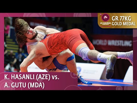Gold Medal • GR 77Kg • Khasay HASANLI (AZE) vs. Alexandrin GUTU (MDA)