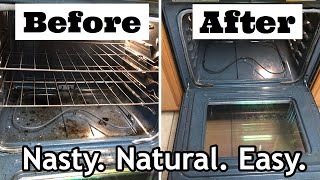 HOW TO CLEAN YOUR OVEN NATURALLY | ONLY 3 INGREDIENTS!