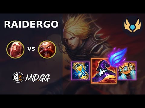 MID.GG: [ RaiderGO ] Vladimir TOP vs Gragas | EUW CHALLENGER | LOL Season 2025