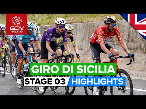 Breakaway Brilliance Leads To GC Shakeup | Tour Of Sicily 2022 Stage 3 Highlights