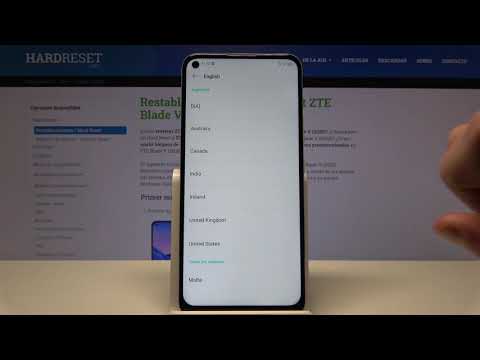 Cómo cambiar idioma en ZTE Blade V2020 - configurar idioma