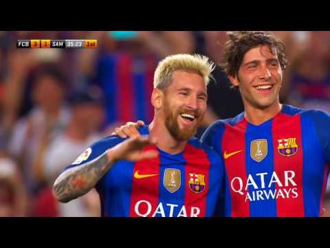 Lionel Messi vs Sampdoria Home HD 1080i 10 08 2016
