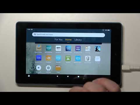 Amazon Fire 7 - How To Enable & Disable Screen Locking Sounds