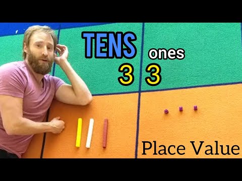 Place Value, Tens and Ones (10s and 1s)! Mr. B's Brain - A Mini Lesson