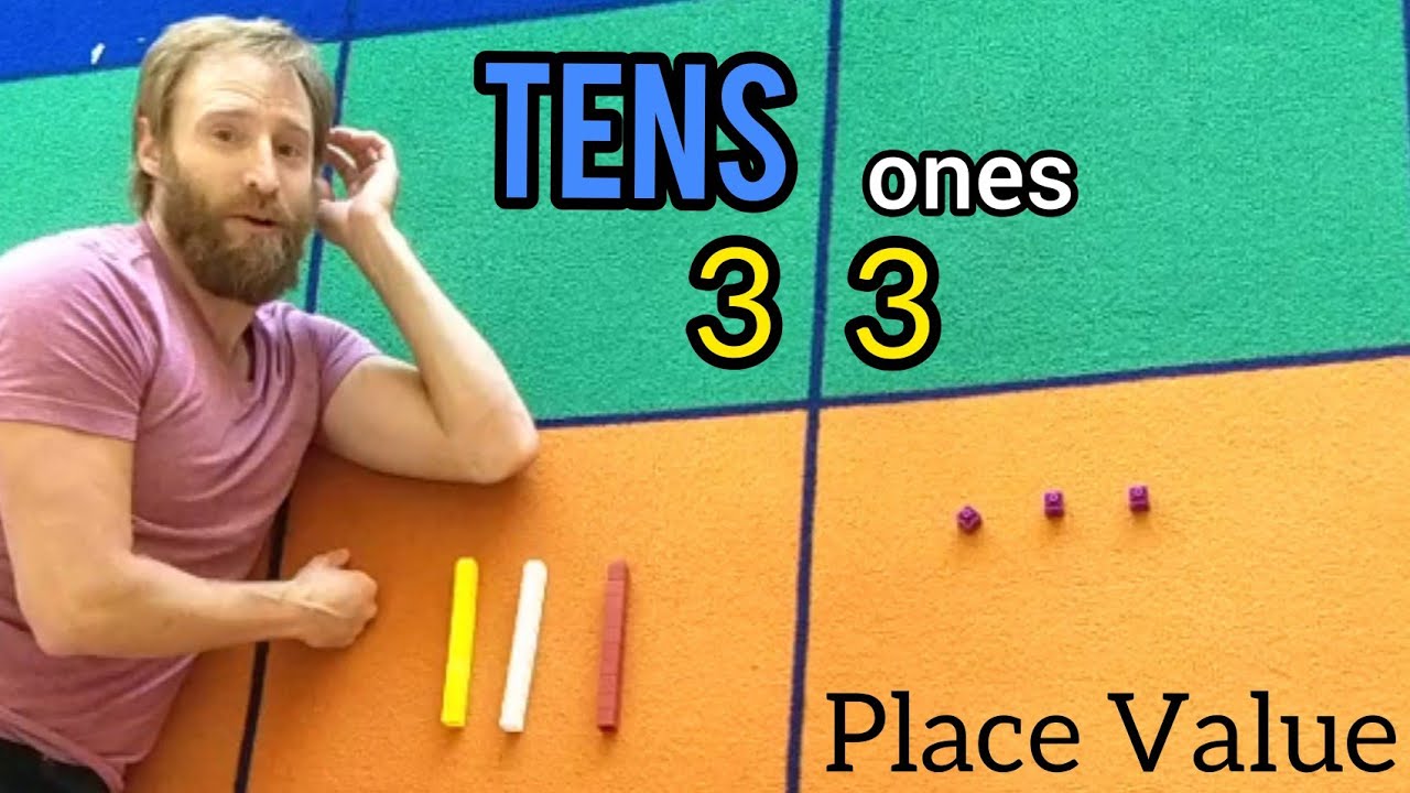 Place Value, Tens and Ones (10s and 1s)! Mr. B's Brain - A Mini Lesson