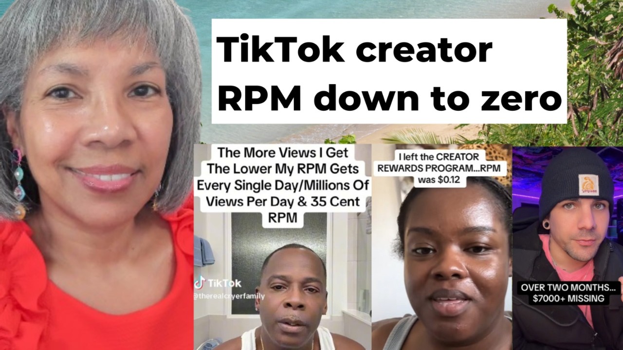 Tik Tok STOPPED paying creators and RPM down to zero