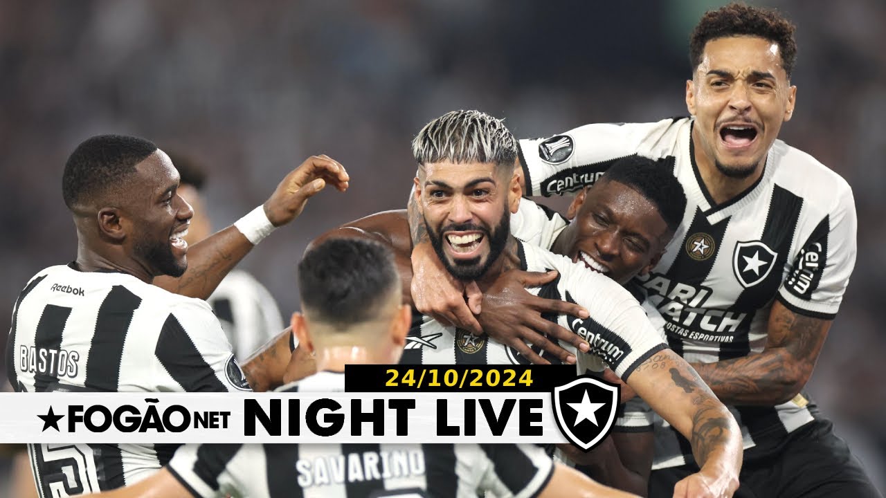 NIGHT LIVE | O dia seguinte da inesquecível goleada do Botafogo sobre o Peñarol na Libertadores