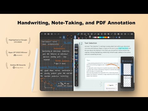 Orion Notes: Handwrite & PDFs