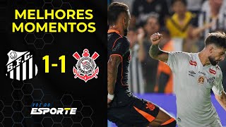 SANTOS 1 X 1 CORINTHIANS | MELHORES MOMENTOS | PAULISTÃO 2026