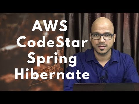 5 AWS CodeStar | Spring Hibernate using RDS