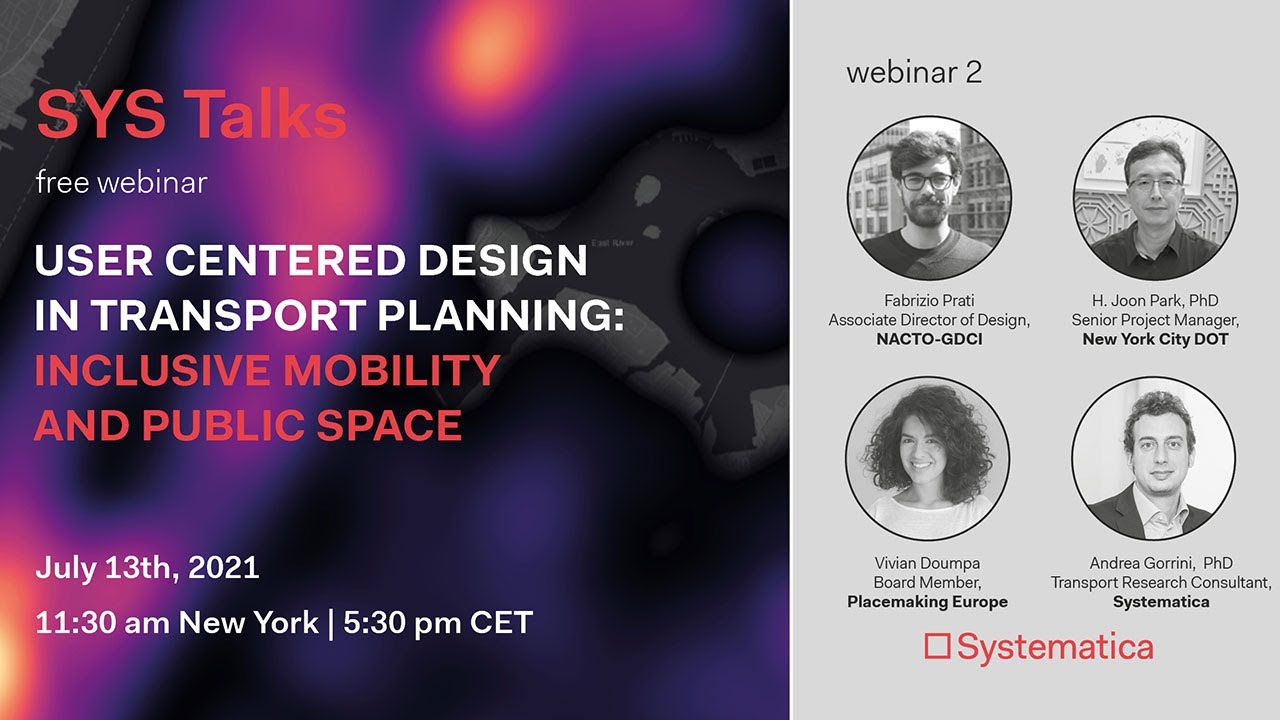Sys Talks 2 | User Centered Design in Transport Planning