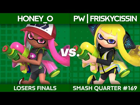 Smash Quarter 169 - honey_o (Inkling) v PW | FriskyCissin (Inkling): Losers Finals