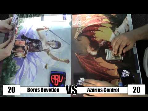 MTG - Standard Gameplay: Boros Devotion vs Azorius Control