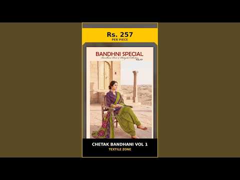 Chetak Bandhani Vol 1 – product video thumbnail