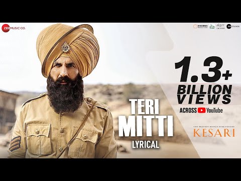 Teri Mitti - Lyrical | Kesari | Akshay Kumar & Parineeti Chopra | Arko | B Praak| Manoj Muntashir