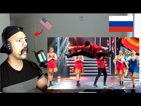 American Reacts To Russia Танцуют все | Русский народный танец | The First Crew | Russian dance crew