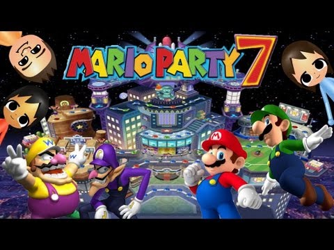 ABM: Mario Party 7 Neon Heights Gameplay HD