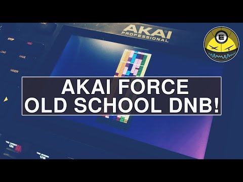 AKAI Force - Working on a 1990's style Freestyle DnB set! 😃