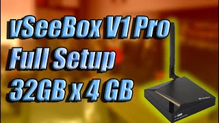 Brand New Full Setup vSeeBox V1 Pro 32GB 4GB Specs