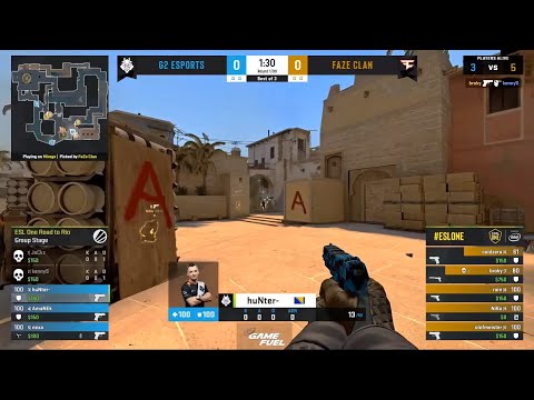G2 vs FaZe   ESL One MAJOR  Road to Rio