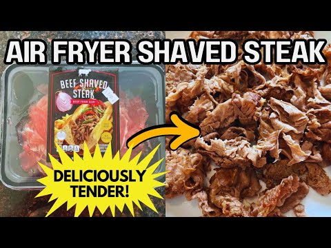 Air Fryer Shaved Steak Recipe 🥩 Satisfying Meal in Minutes | Tender & Mouthwatering Family Dinner!