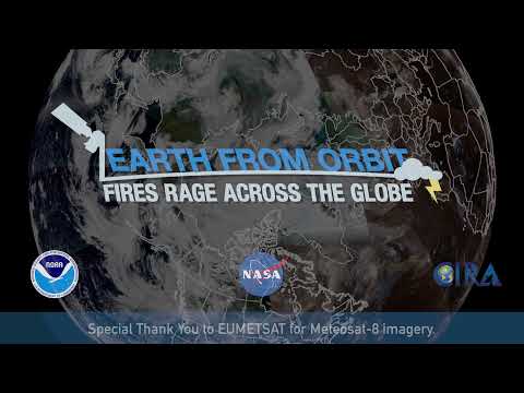 Earth From Orbit: Fires Rage Across the Globe