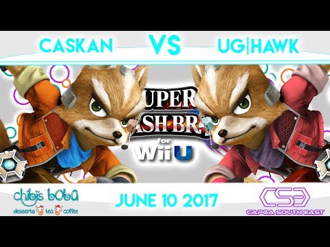 Capga's Smash 4 Tournament June 10, 2017 Caskan vs UG|Hawk