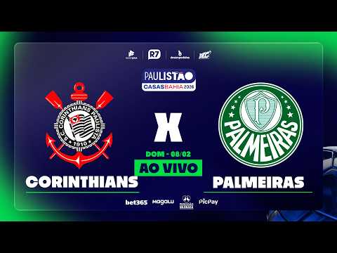 Corinthians x Palmeiras | Paulistão 2026 na RECORD