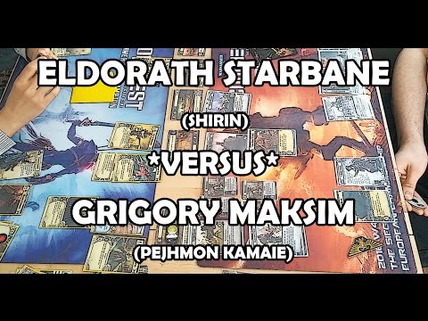 Eldorath Starbane versus Grigory Maksim (Proxy) - Warhammer 40,000: Conquest